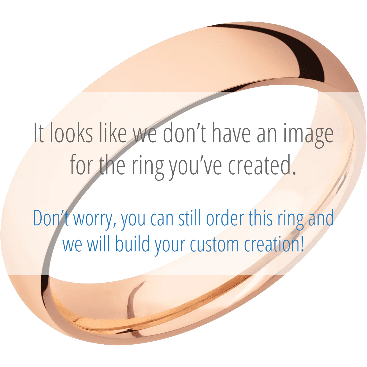 10K Rose Gold + Polish Finish - Image 2