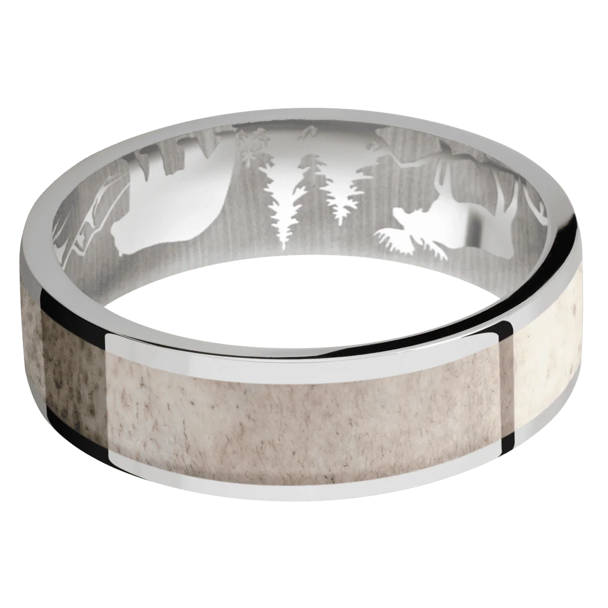 10K White Gold + Polish Finish - Image 3