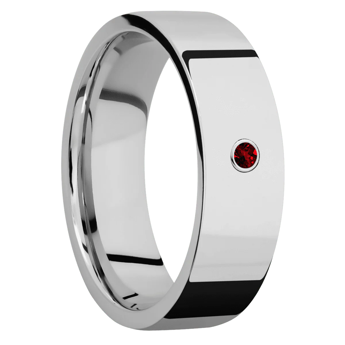 10K White Gold + Polish Finish