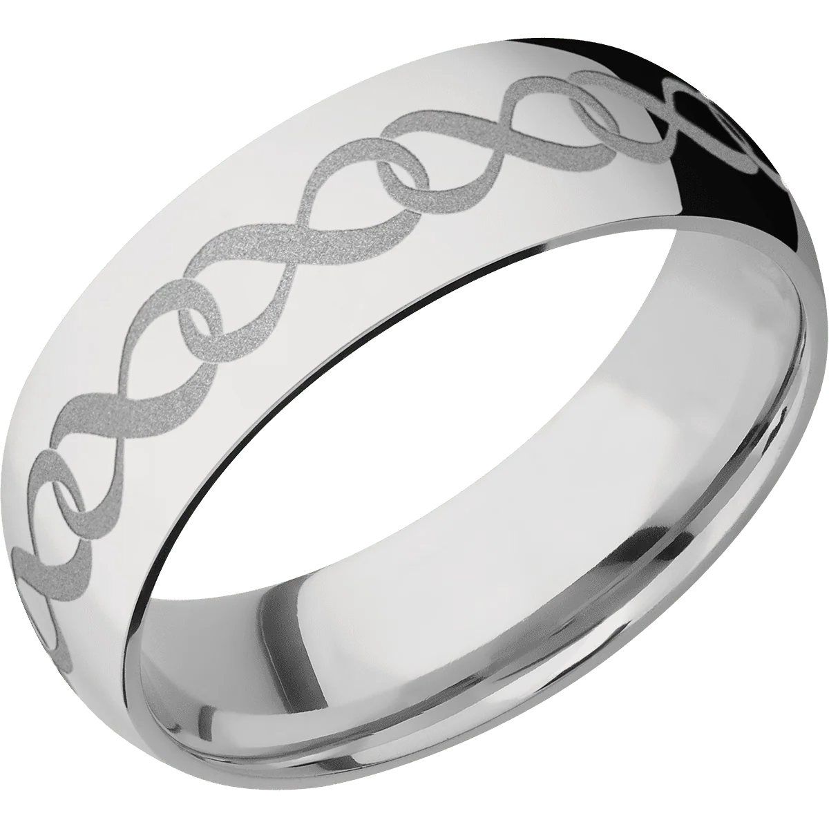 10K White Gold + Polish Finish - Image 2