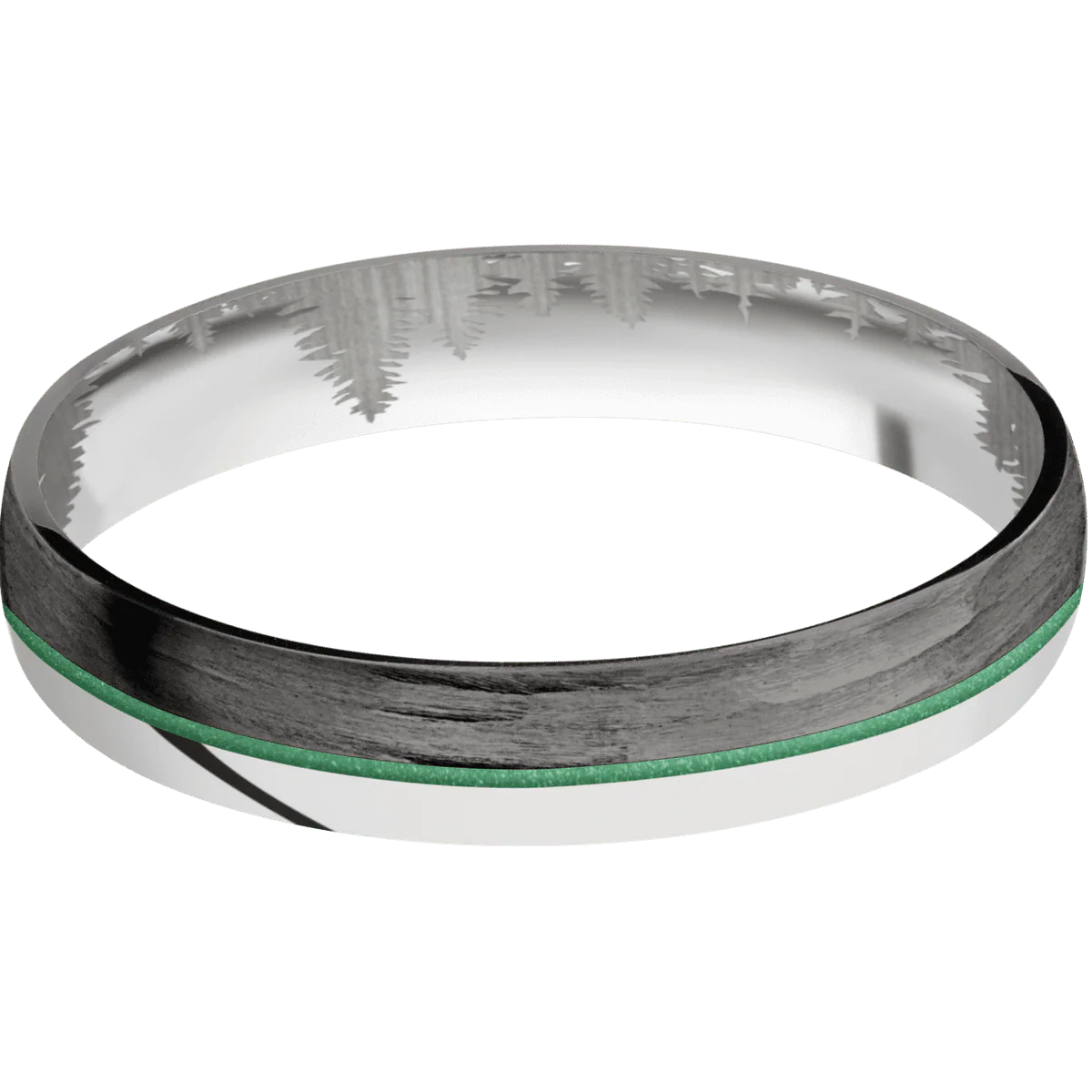 10K White Gold + Polish Finish - Image 3