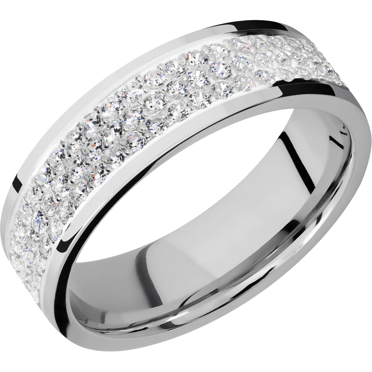 10K White Gold + Polish Finish - Image 2