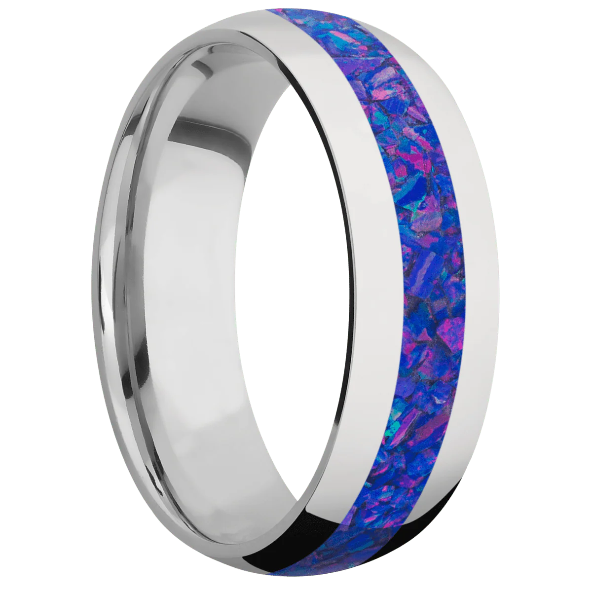 10K White Gold + Polish Finish