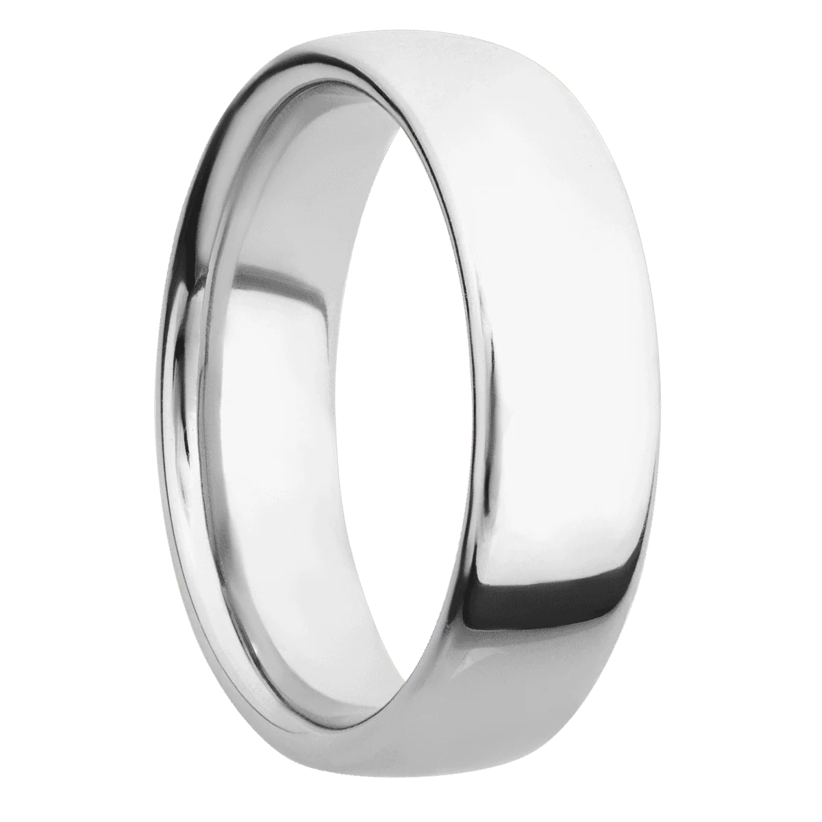 10K White Gold + Polish Finish
