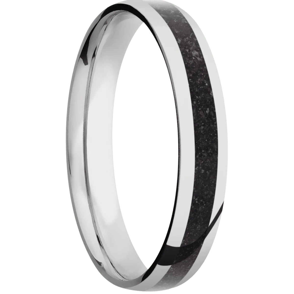 10K White Gold + Polish Finish