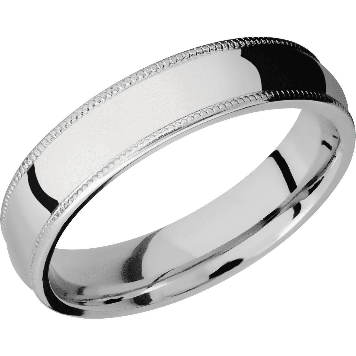 10K White Gold + Polish Finish - Image 2