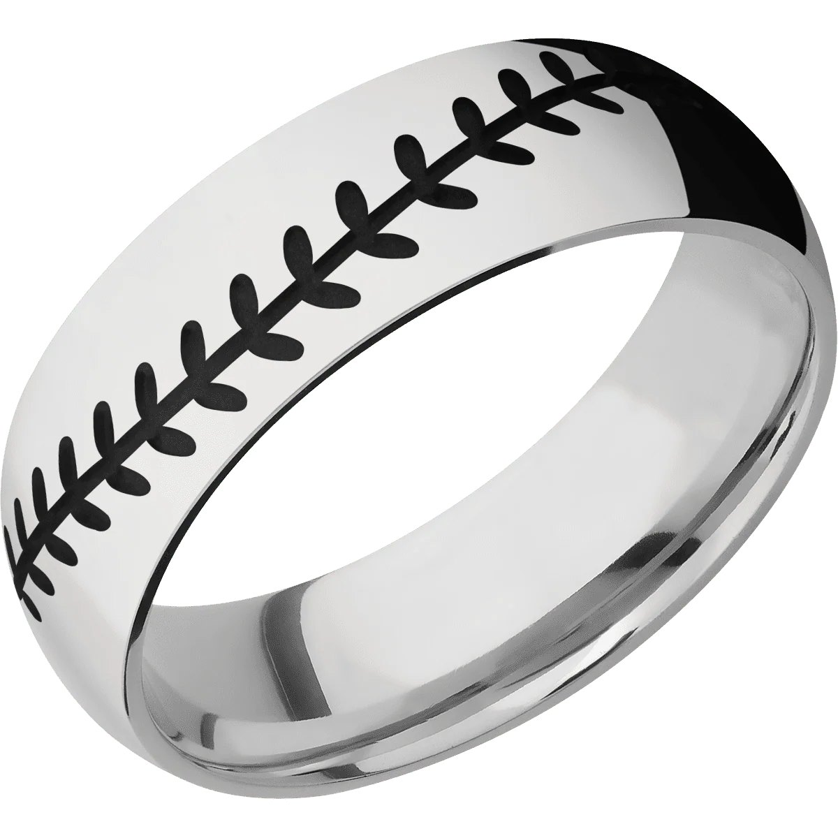 10K White Gold + Polish Finish - Image 2