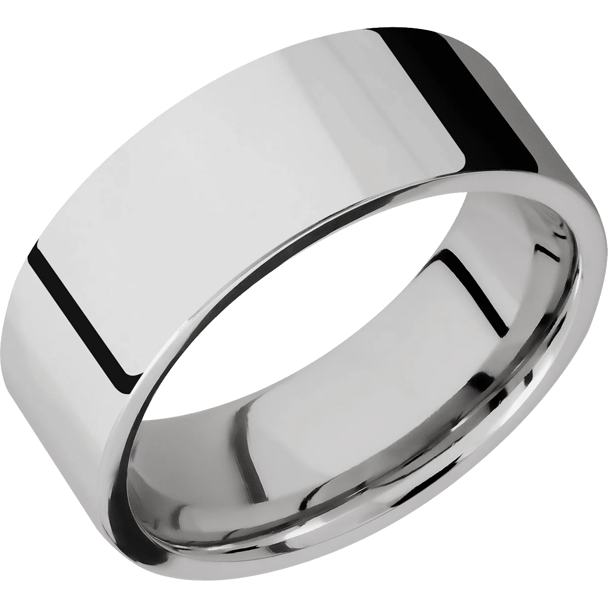 10K White Gold + Polish Finish - Image 2