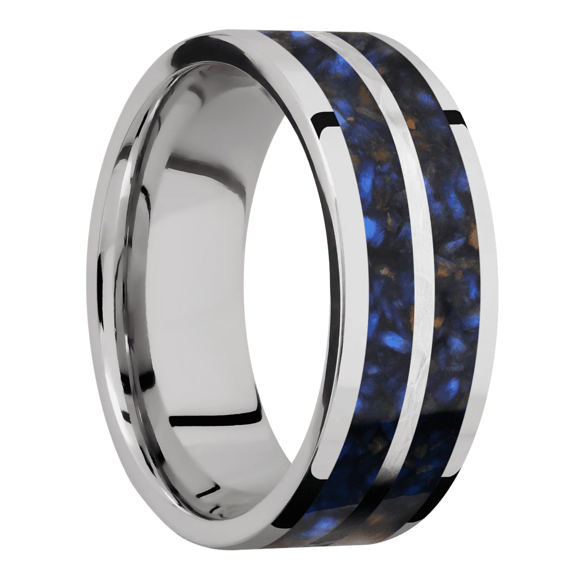 10K White Gold + Polish Finish