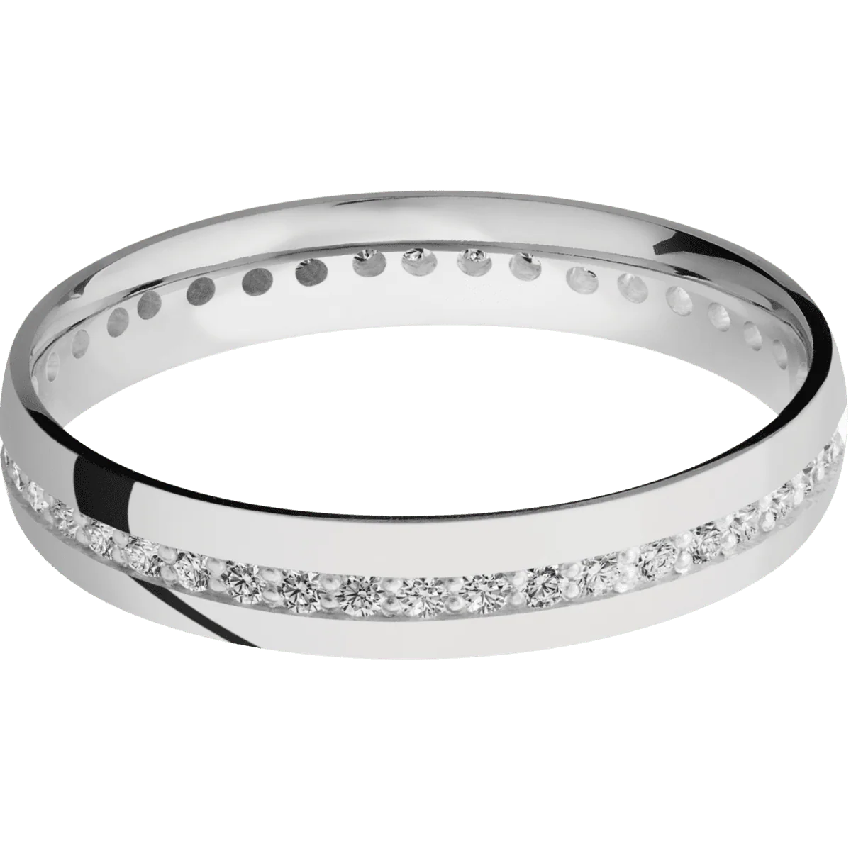 10K White Gold + Polish Finish - Image 3
