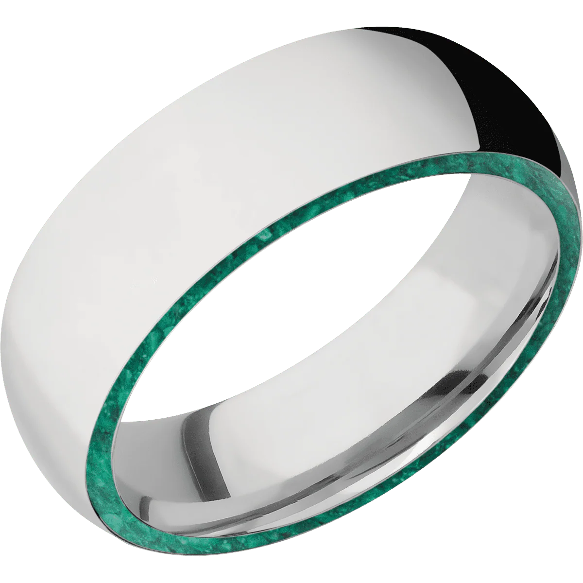 10K White Gold + Polish Finish - Image 2