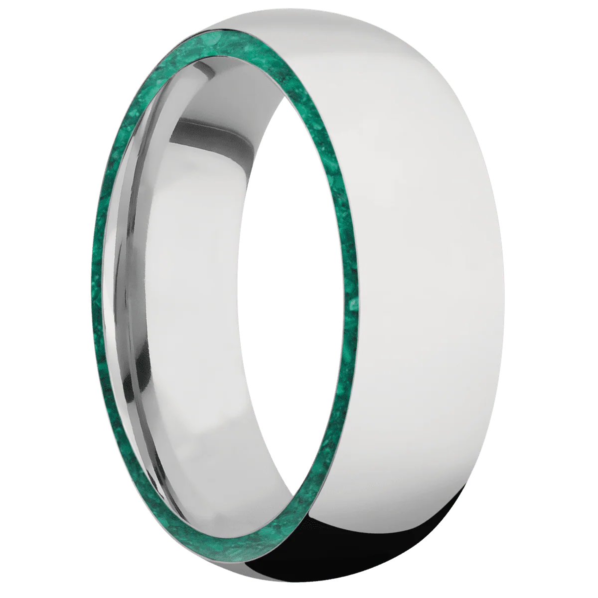 10K White Gold + Polish Finish