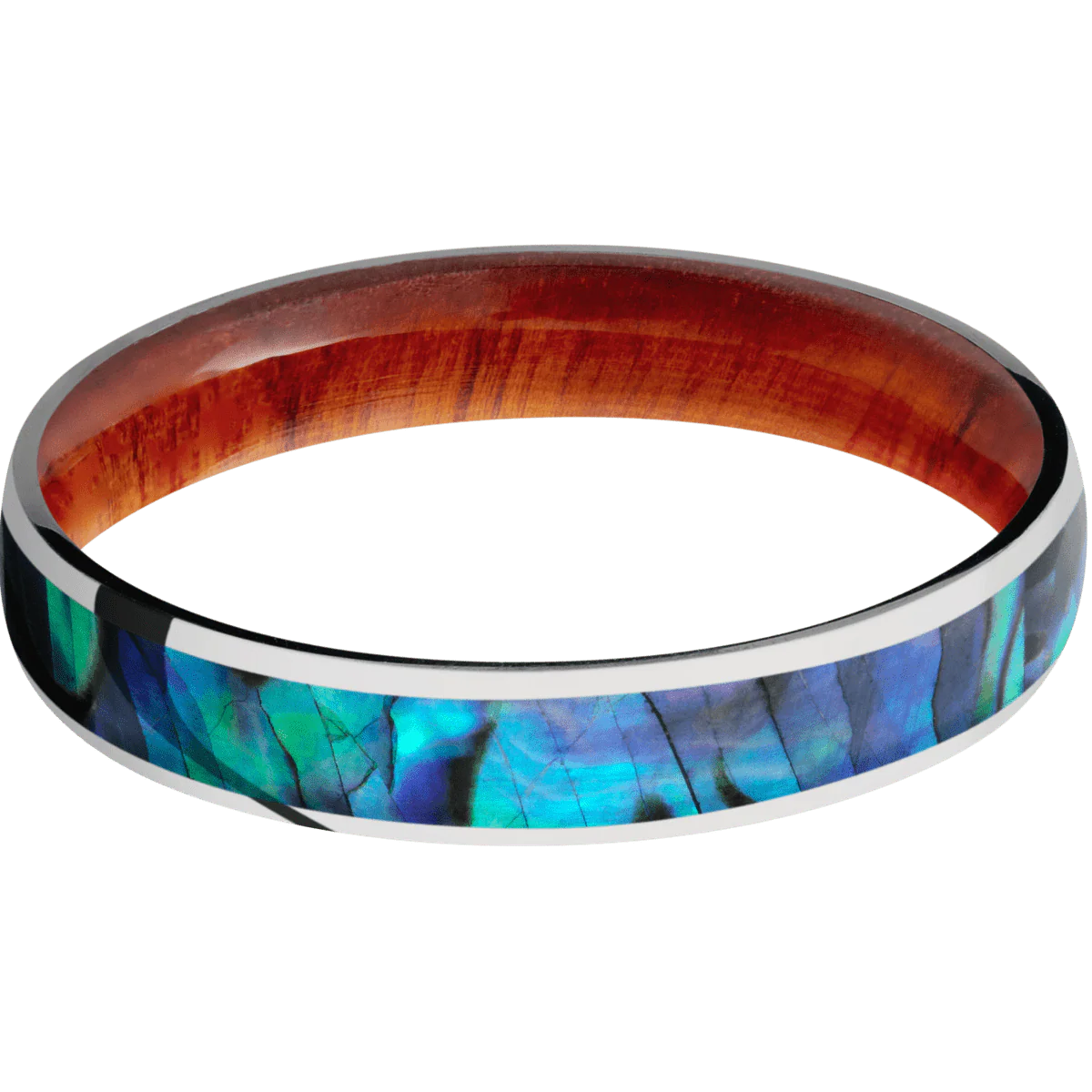 10K White Gold + Polish Finish + Pernambuco - Image 3