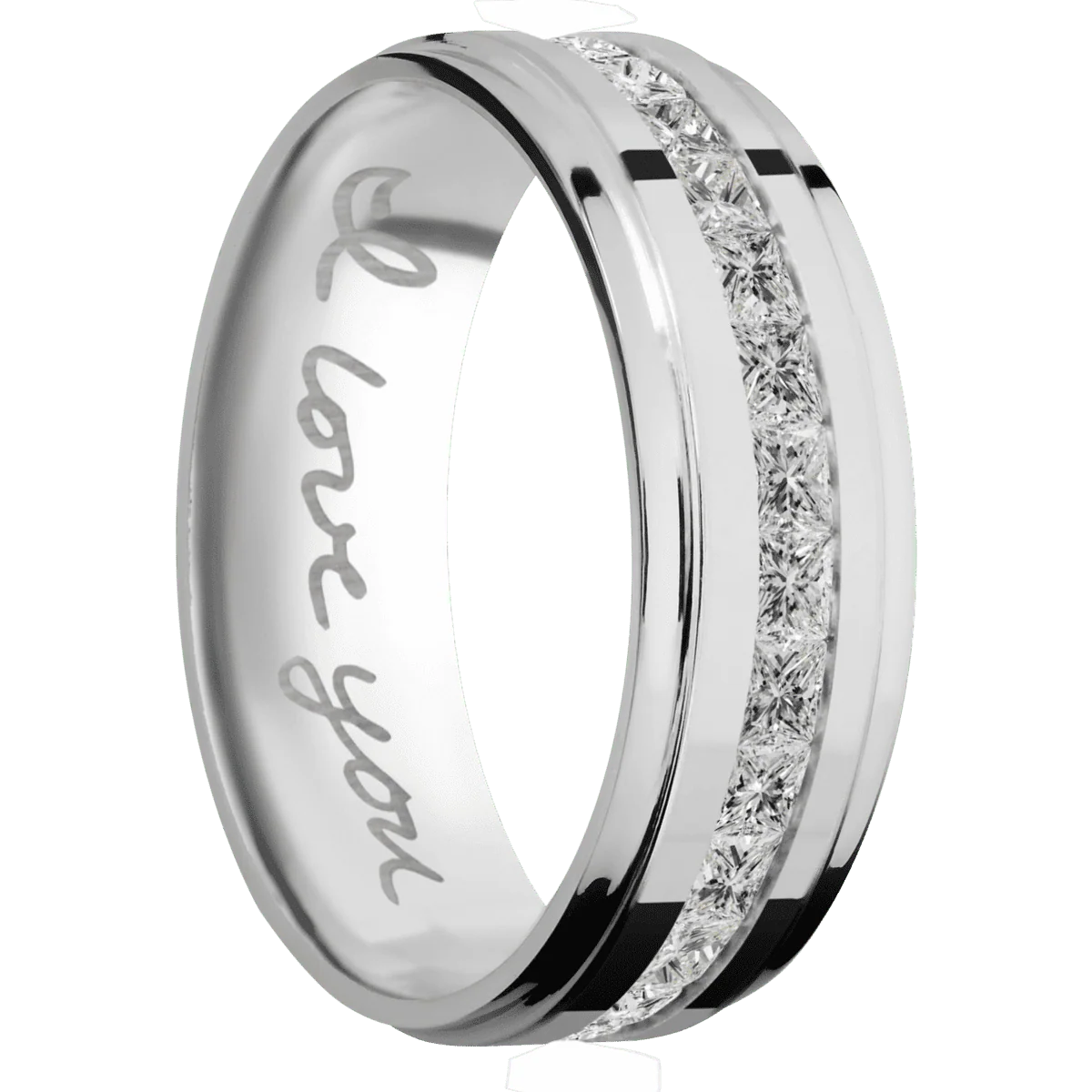 10K White Gold + Polish , Polish Finish