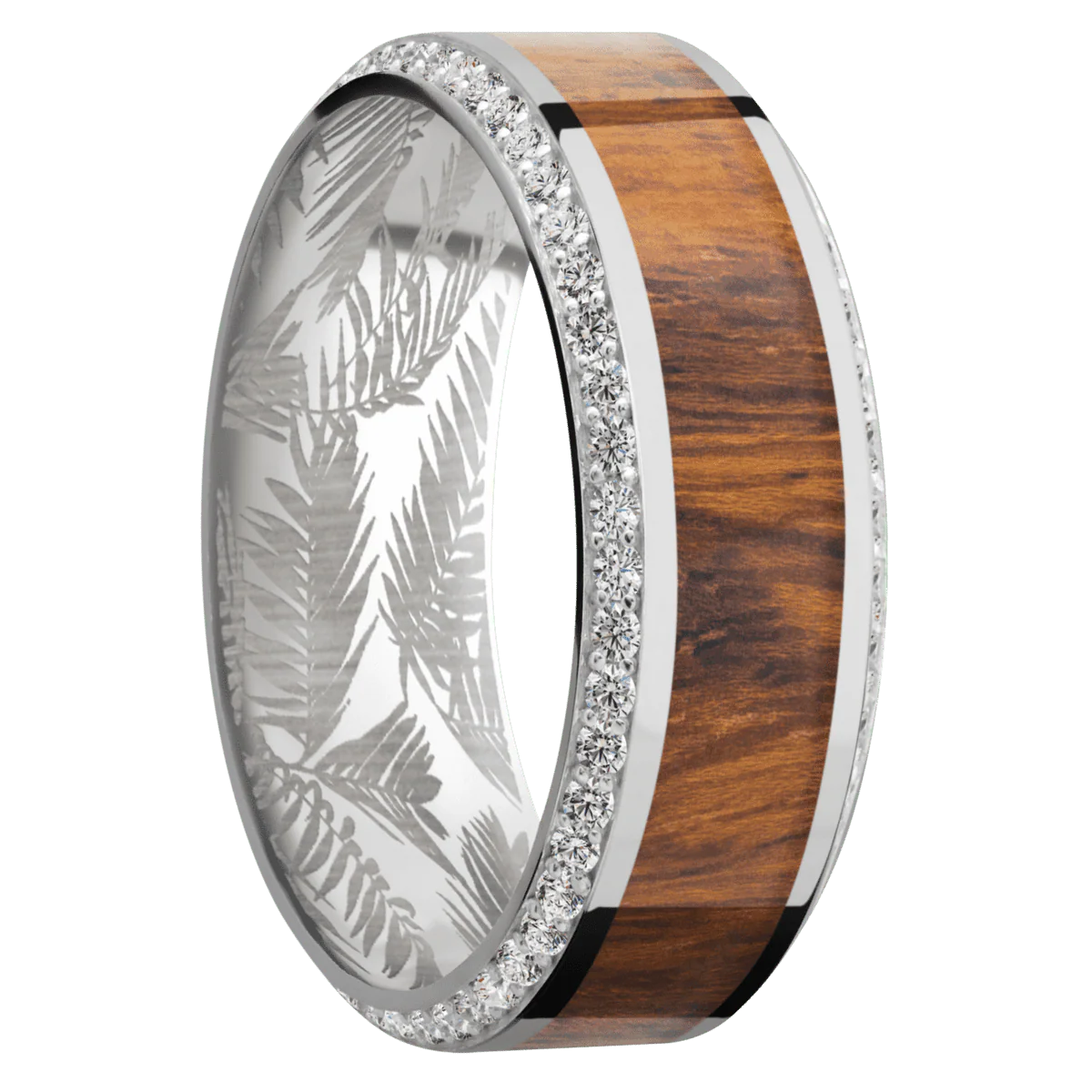 10K White Gold + Polish , Polish Finish