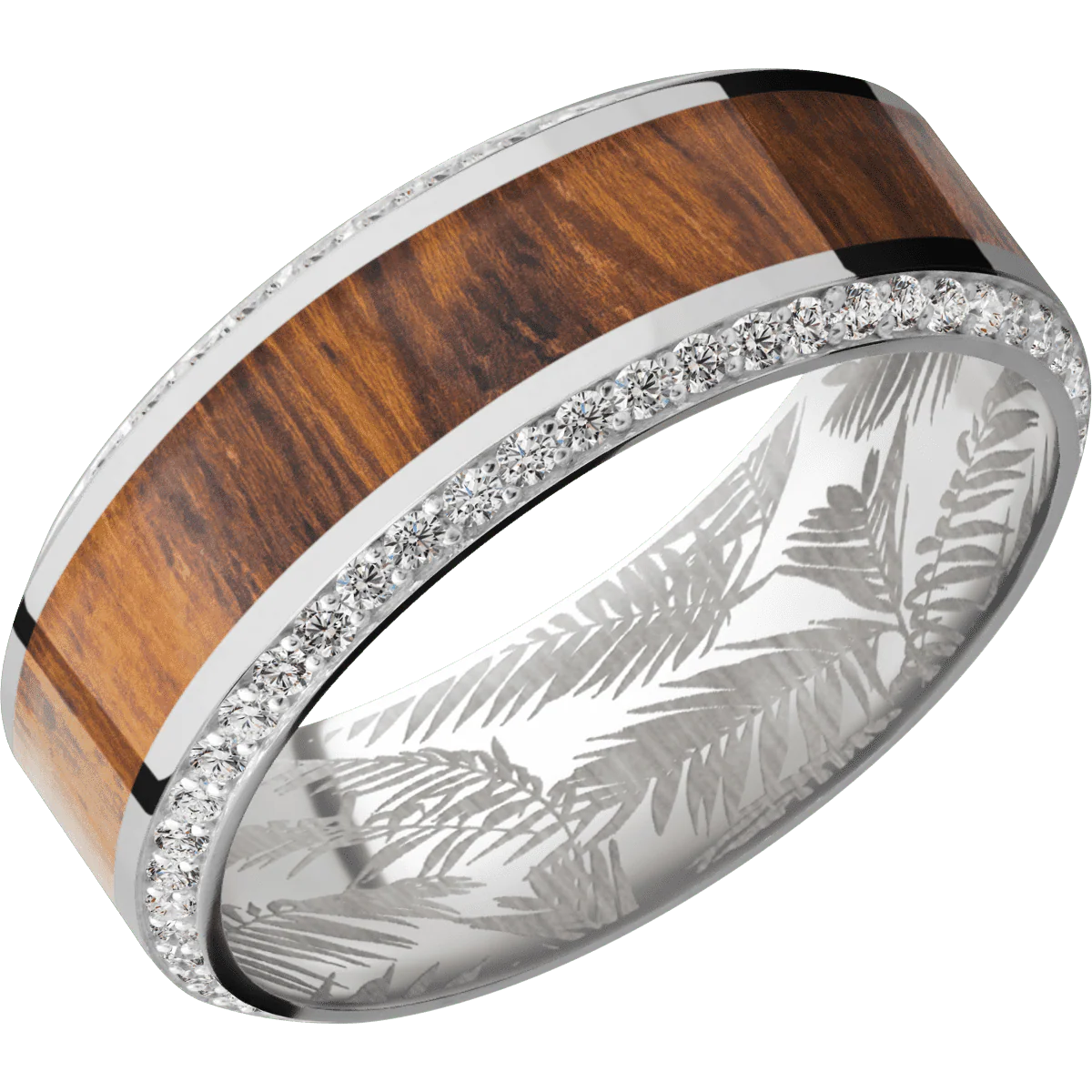 10K White Gold + Polish , Polish Finish - Image 2