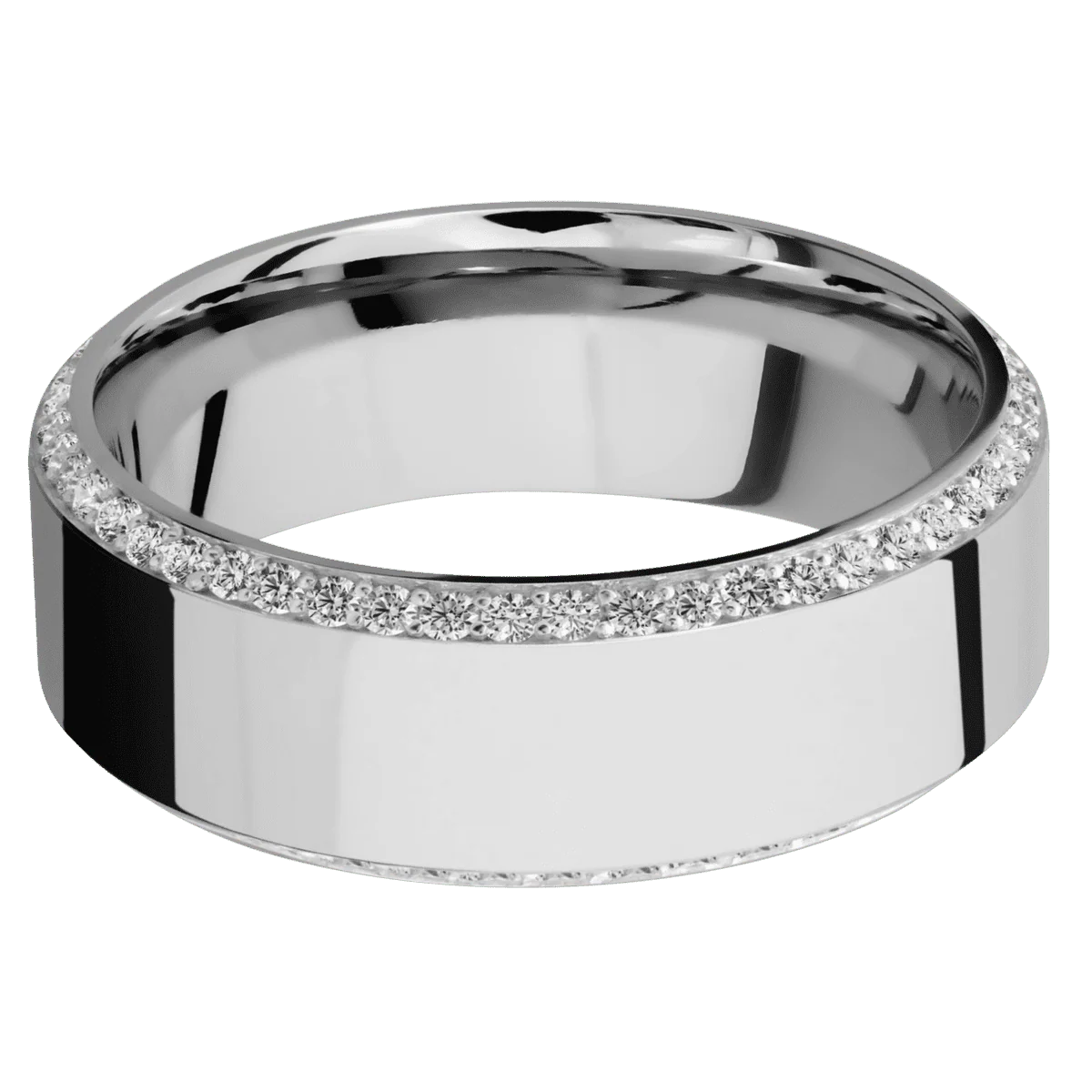 10K White Gold + Polish , Polish Finish - Image 3