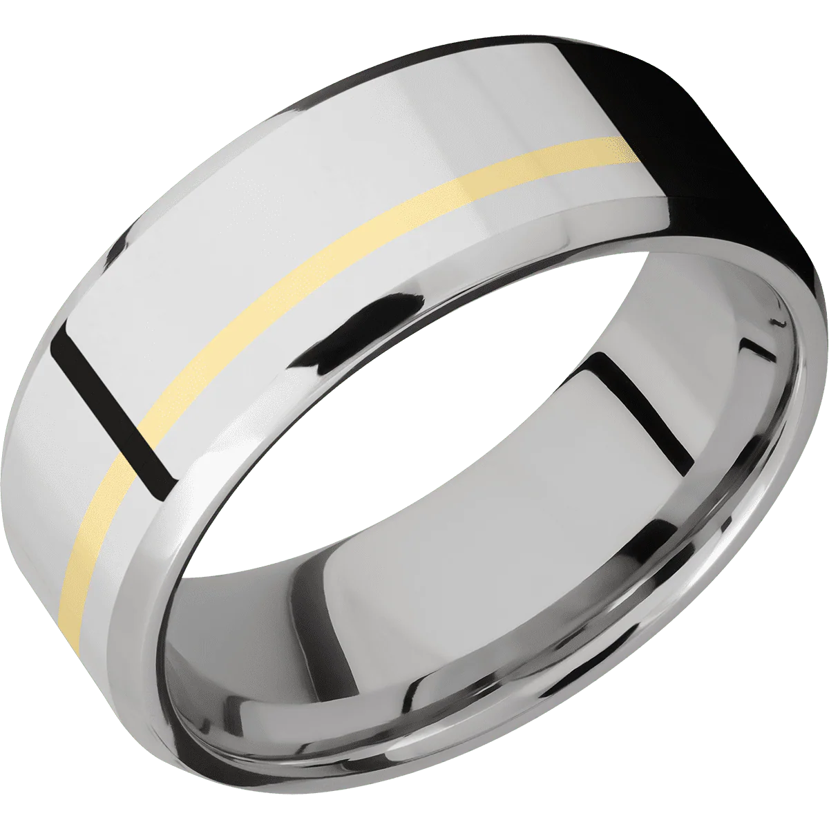 10K White Gold + Polish , Polish Finish - Image 2