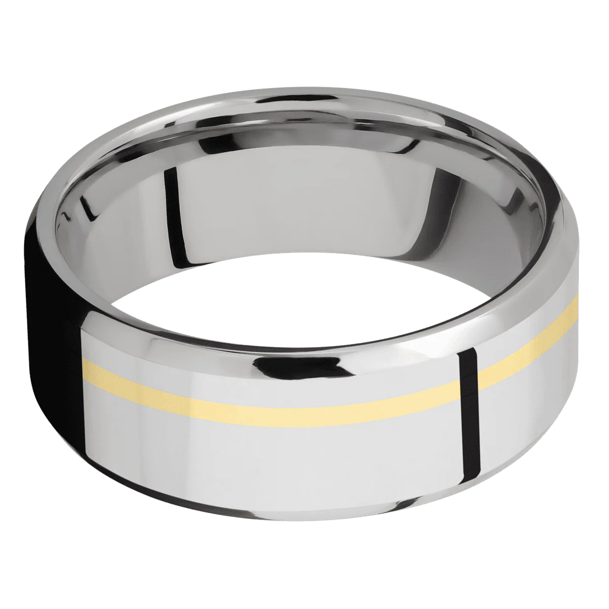 10K White Gold + Polish , Polish Finish - Image 3