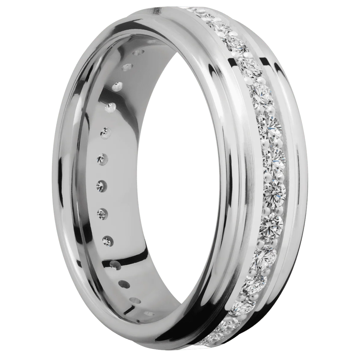 10K White Gold + Polish , Polish Finish