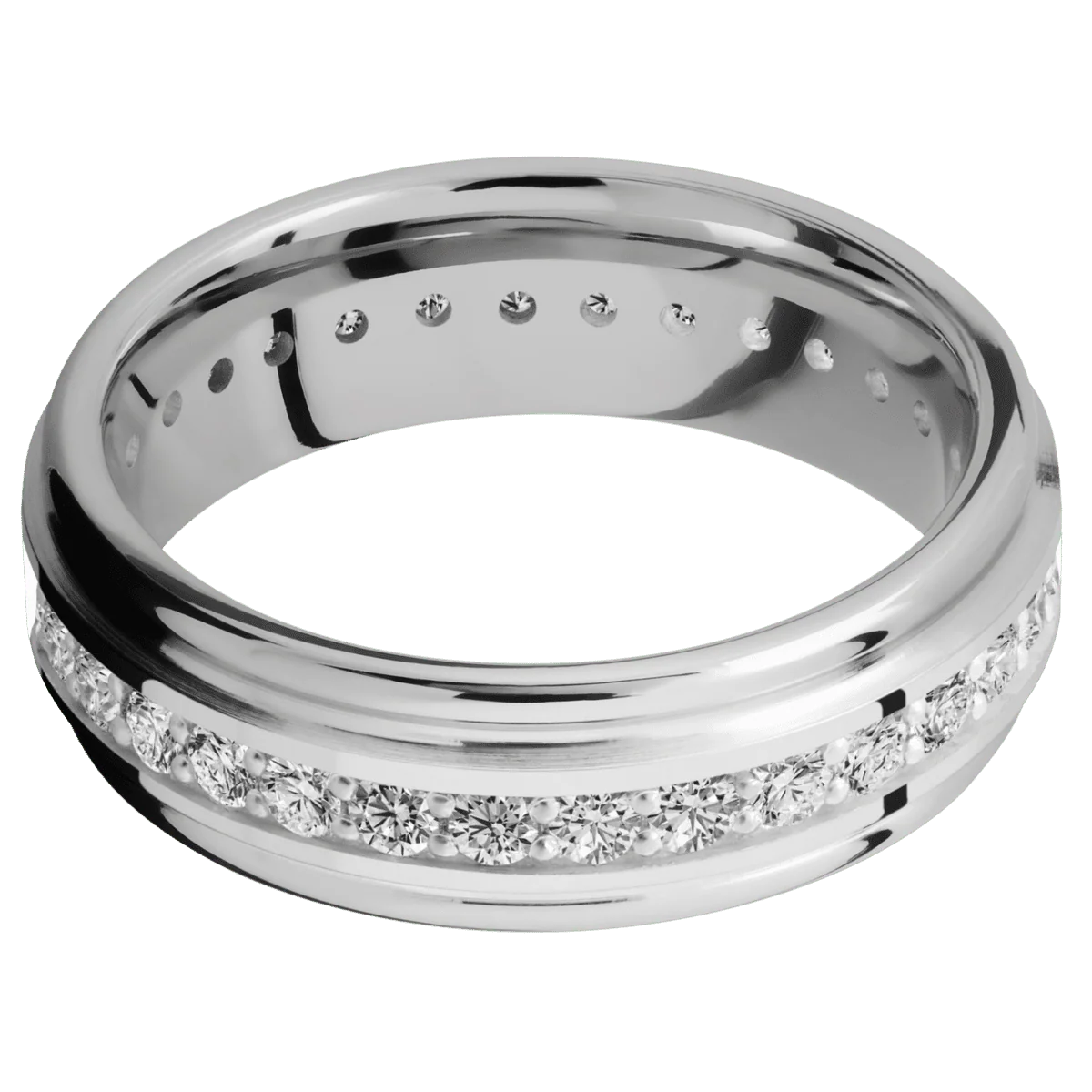 10K White Gold + Polish , Polish Finish - Image 3