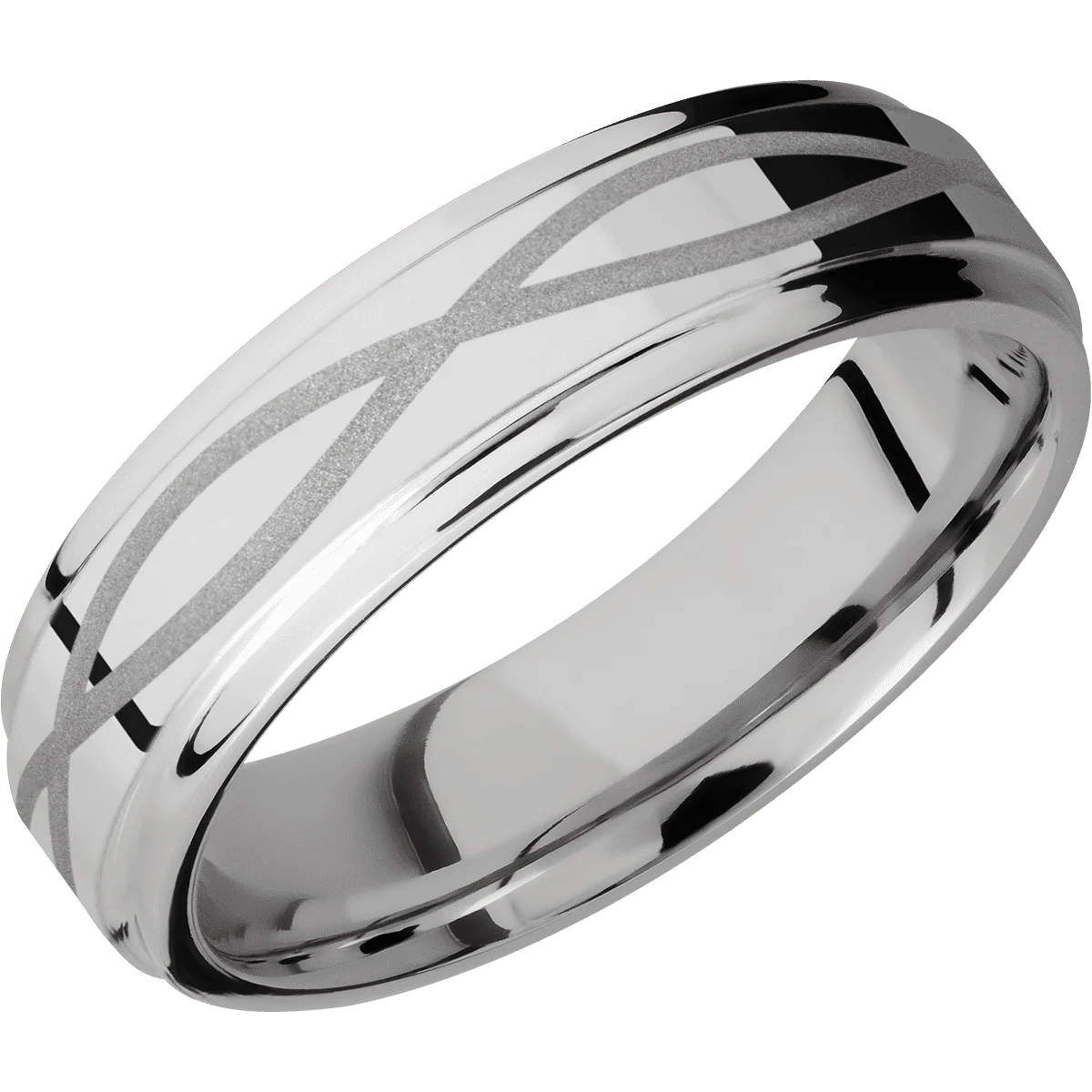 10K White Gold + Polish , Polish Finish - Image 2