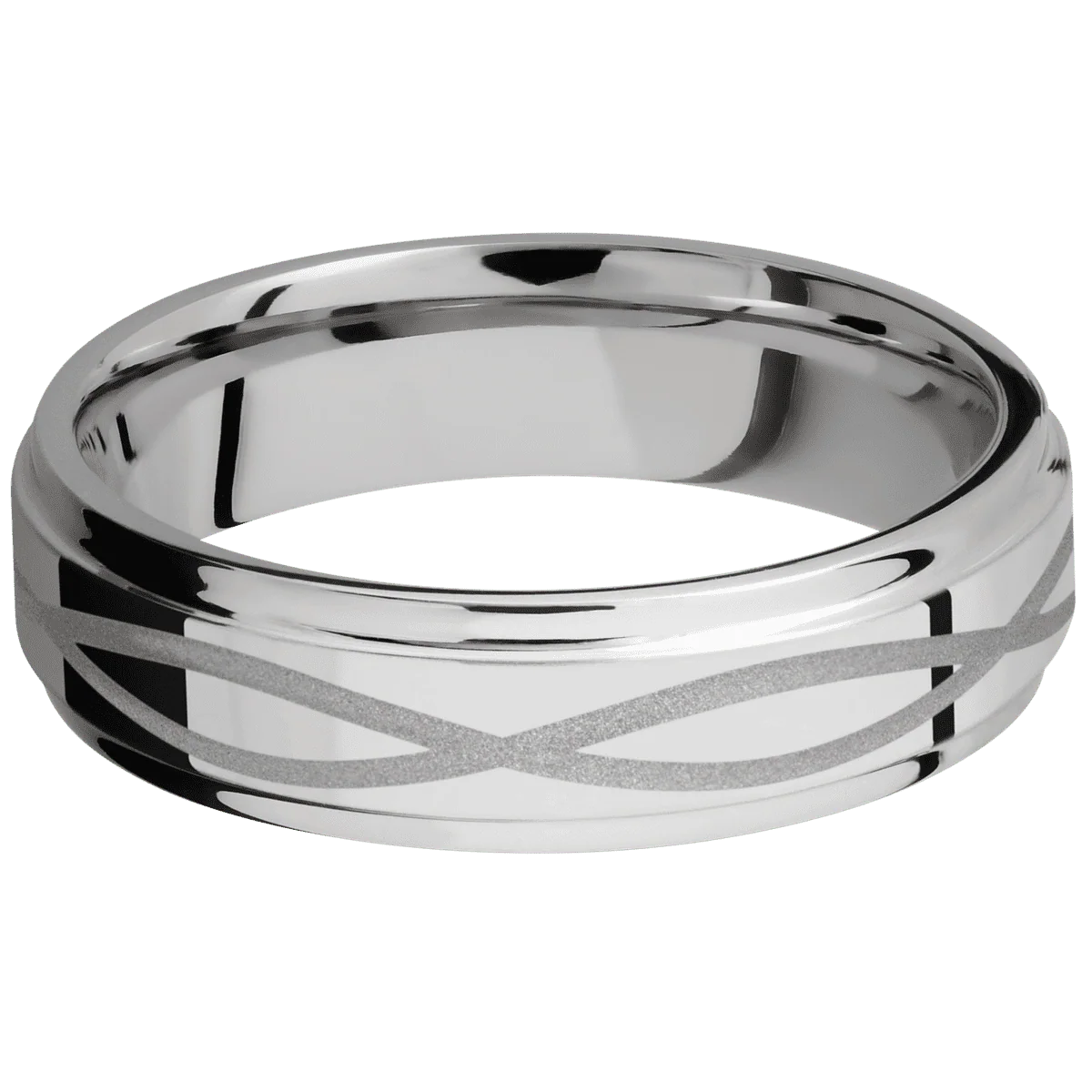 10K White Gold + Polish , Polish Finish - Image 3