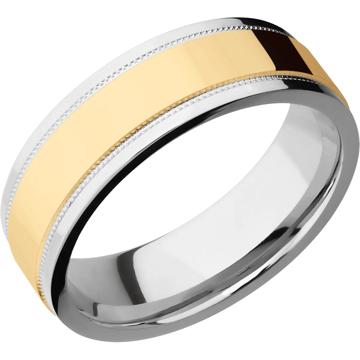 10K White Gold + Polish , Polish Finish - Image 2