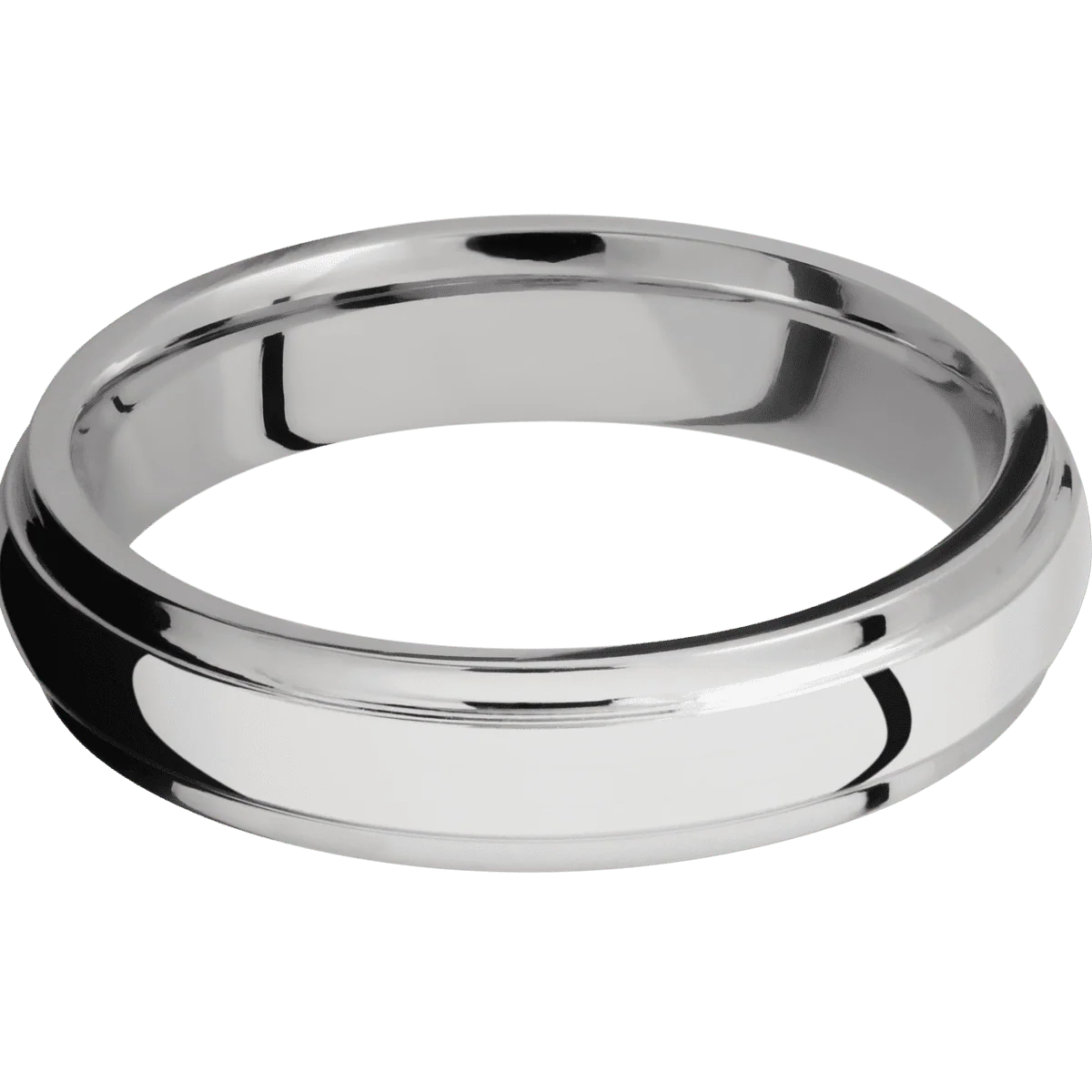 10K White Gold + Polish , Polish Finish - Image 3