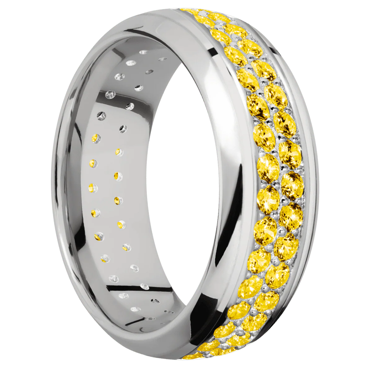 10K White Gold + Polish , Polish Finish