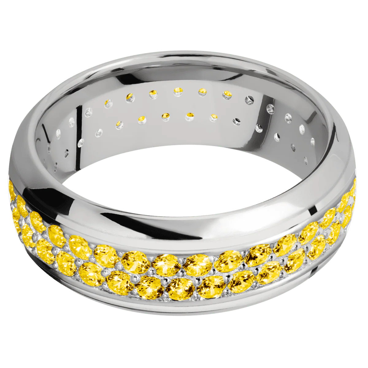 10K White Gold + Polish , Polish Finish - Image 3