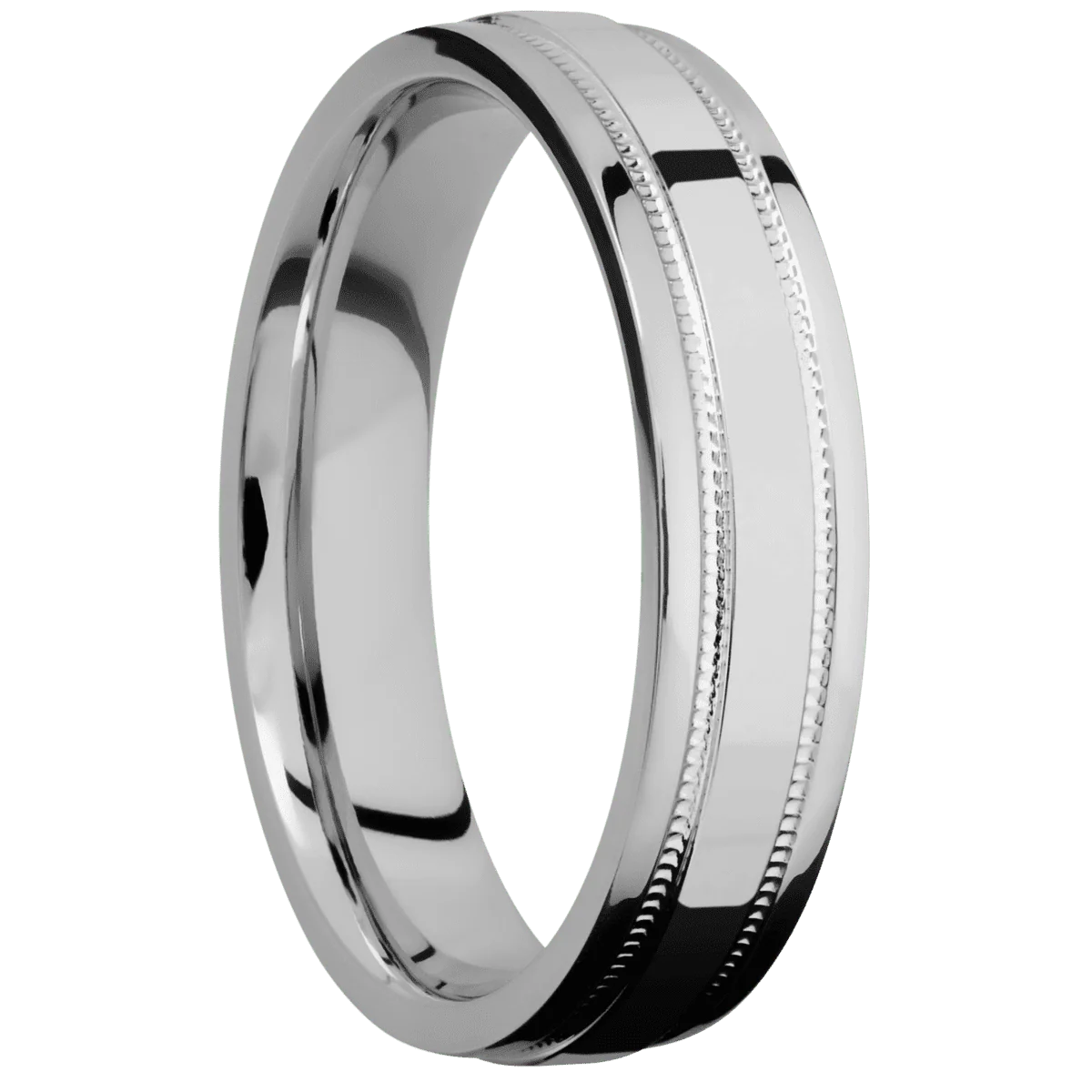 10K White Gold + Polish , Polish Finish