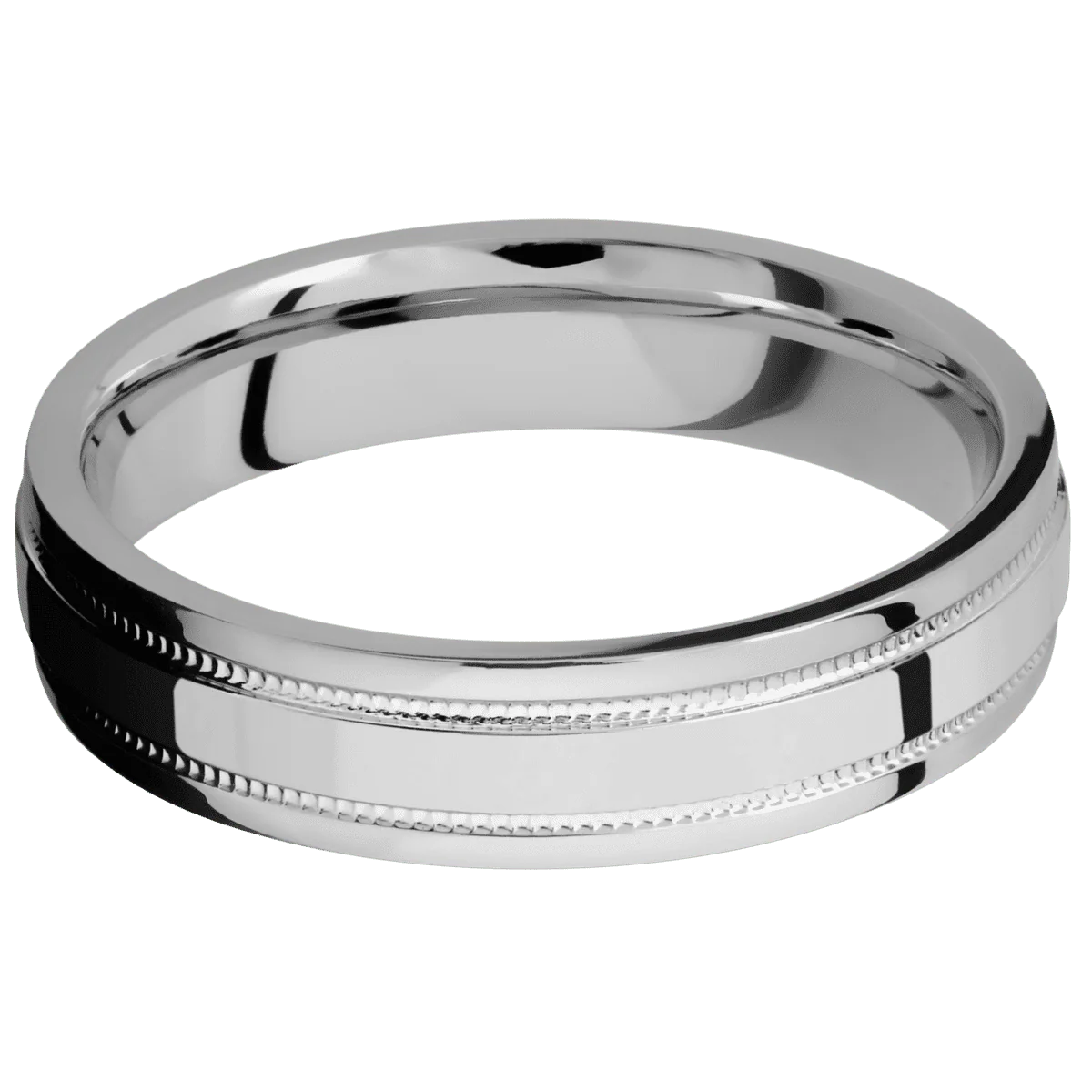 10K White Gold + Polish , Polish Finish - Image 3