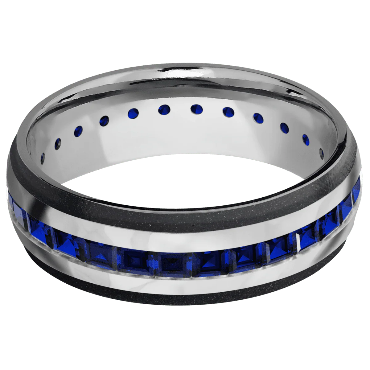 10K White Gold + Rockpolish , Satin Finish - Image 3