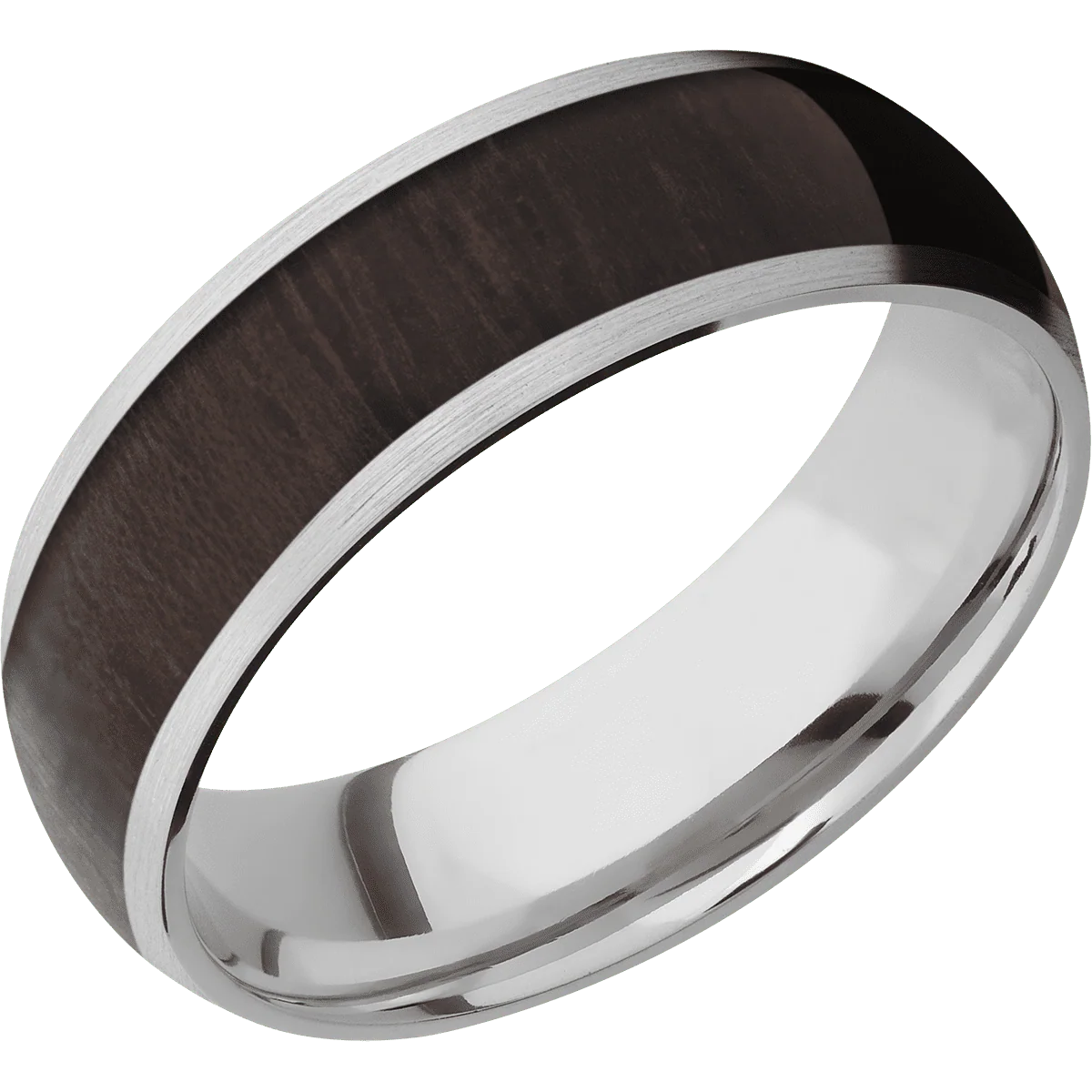 10K White Gold + Satin Finish - Image 2