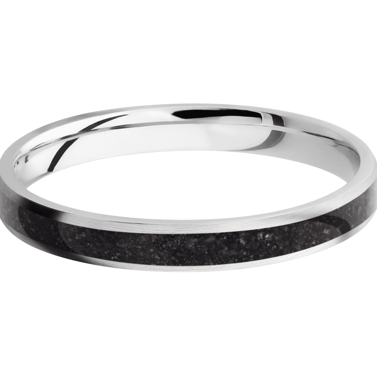 10K White Gold + Satin Finish - Image 3