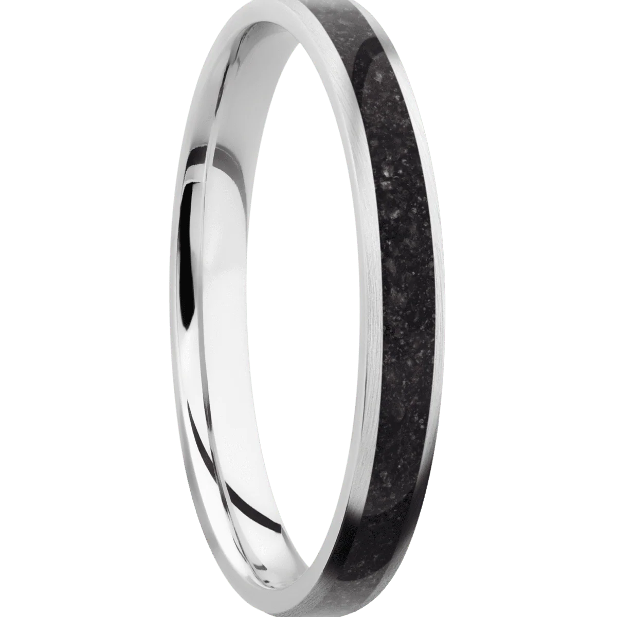 10K White Gold + Satin Finish