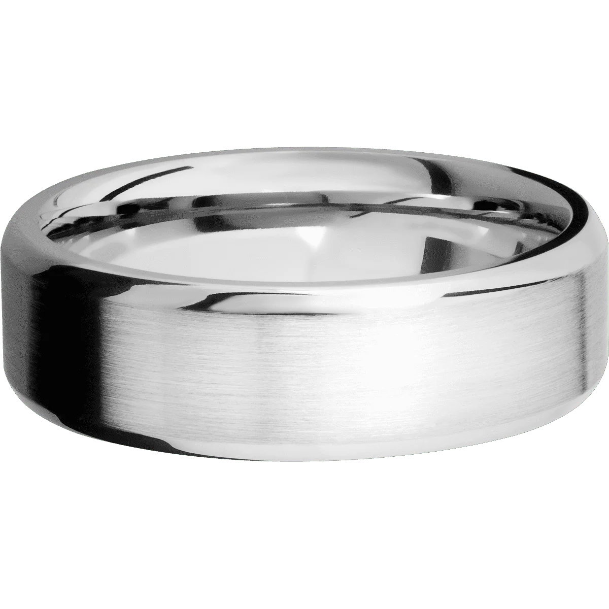 10K White Gold + Satin , Polish Finish - Image 3