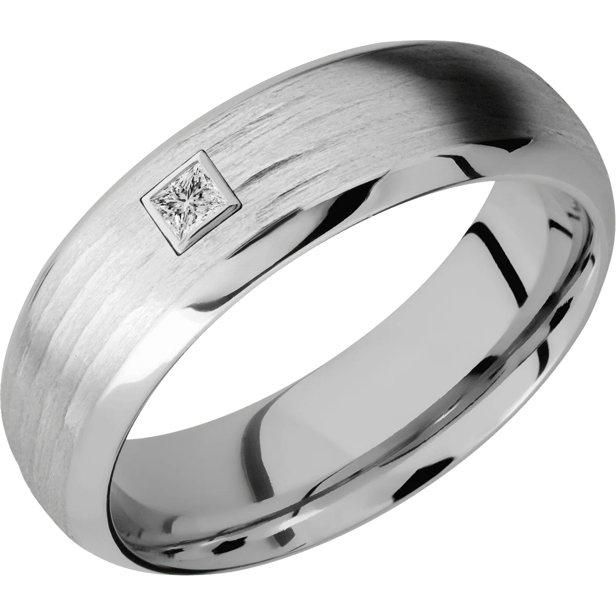 10K White Gold + Treebarkh , Polish Finish - Image 2