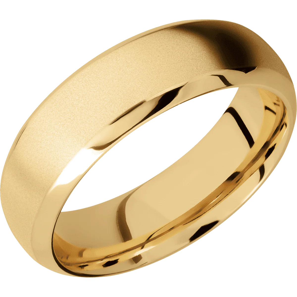 10K Yellow Gold + Bead , Polish Finish - Image 2