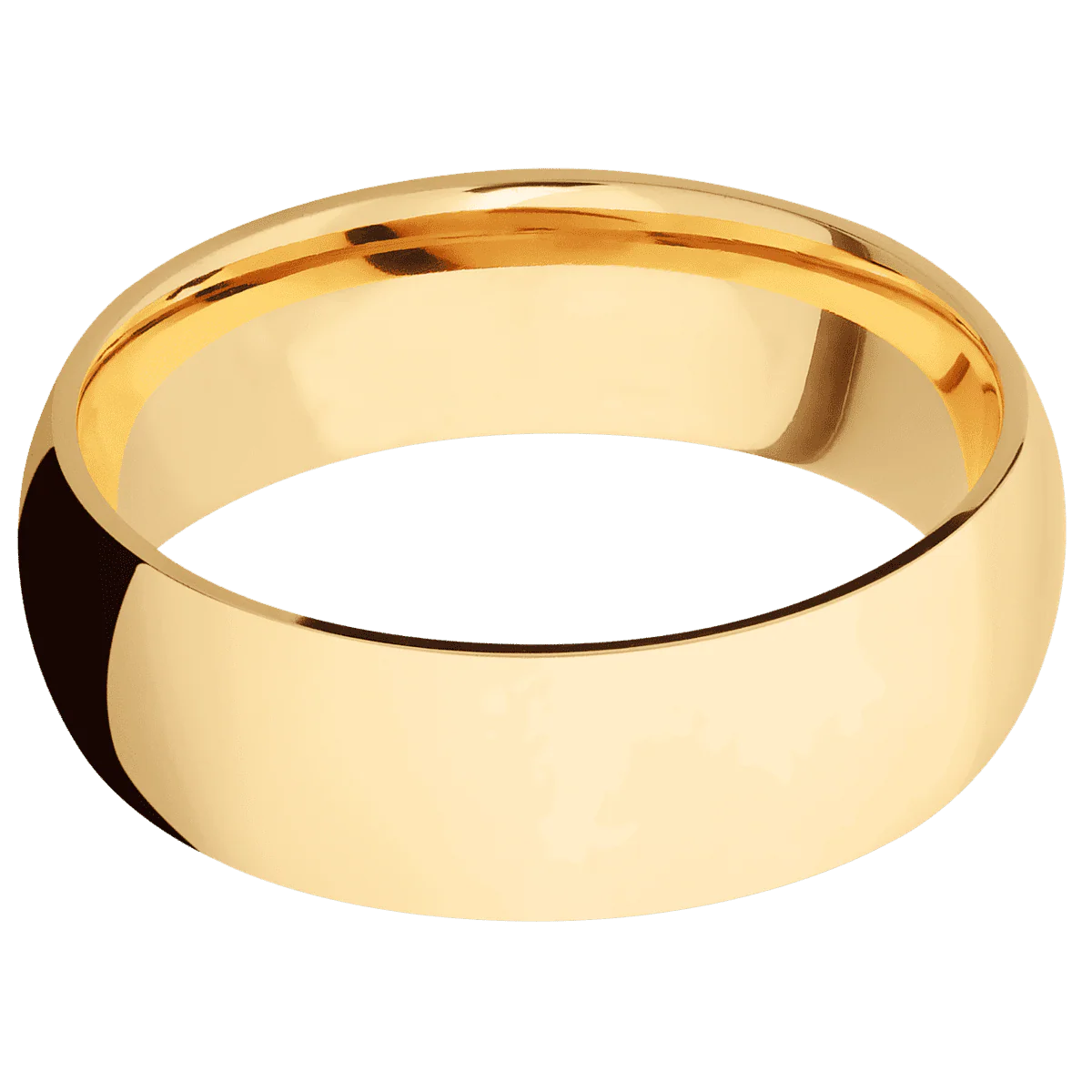 10K Yellow Gold + Polish Finish - Image 3
