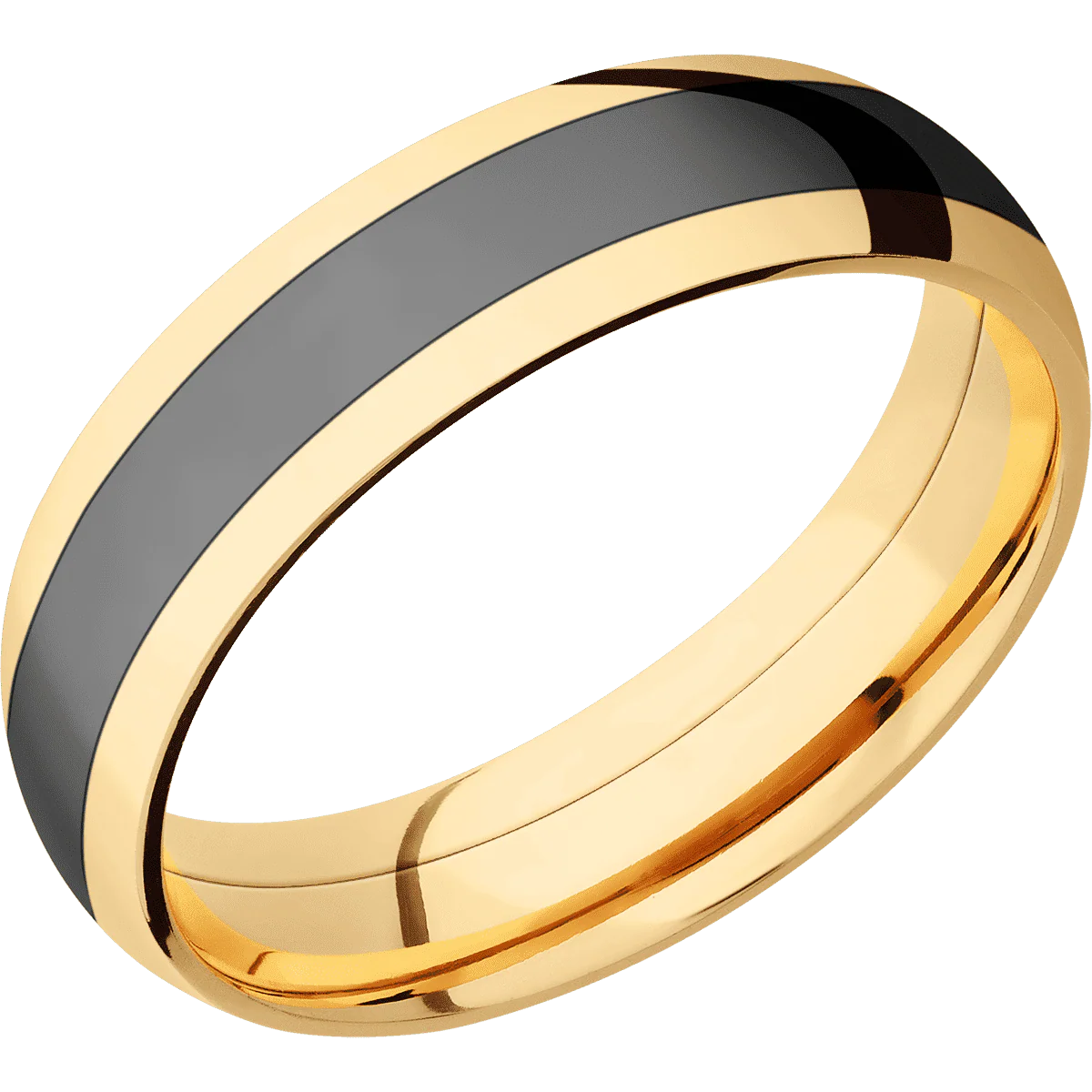 10K Yellow Gold + Polish Finish - Image 2