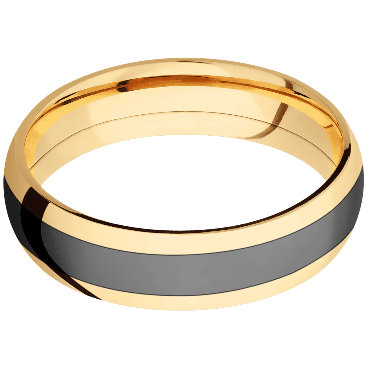 10K Yellow Gold + Polish Finish - Image 3
