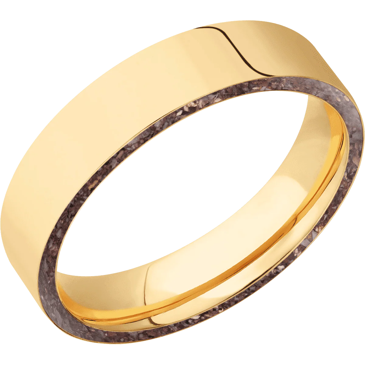 10K Yellow Gold + Polish Finish - Image 2