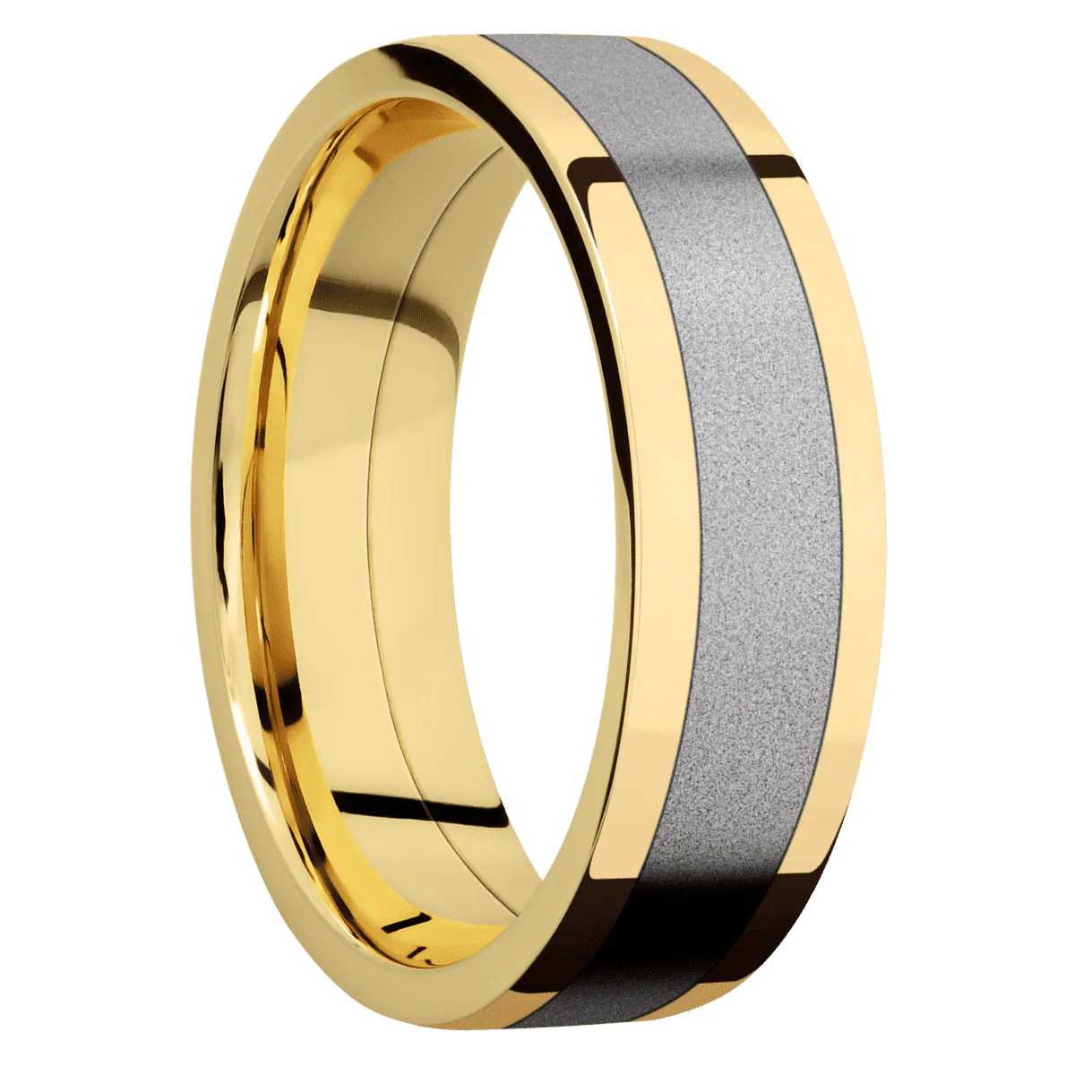 10K Yellow Gold + Polish Finish