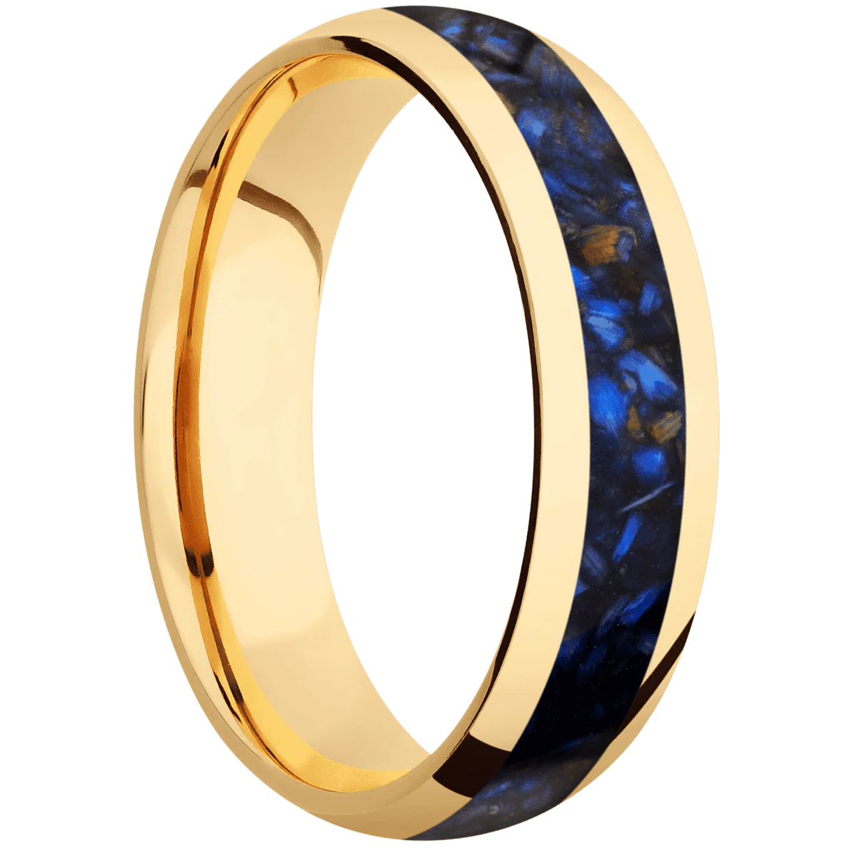 10K Yellow Gold + Polish Finish