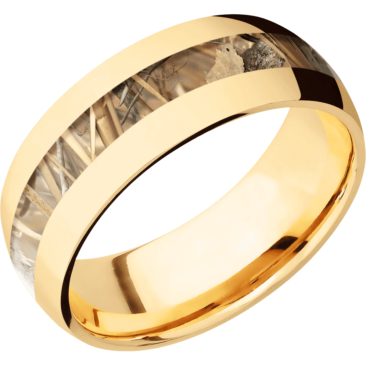 10K Yellow Gold + Polish Finish - Image 2