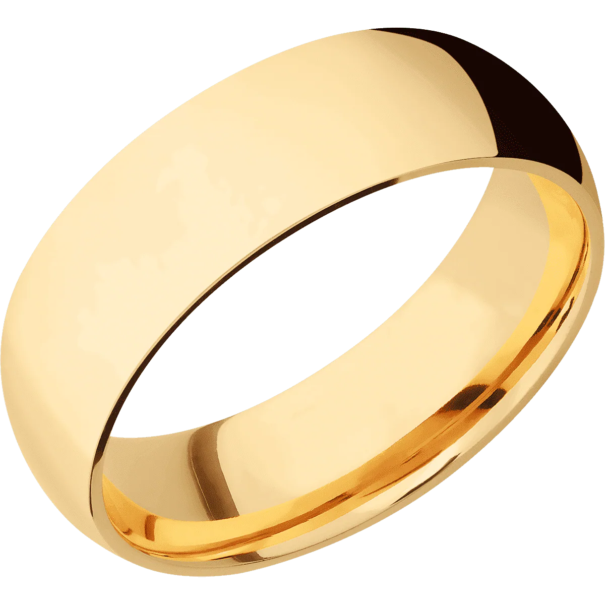 10K Yellow Gold + Polish Finish - Image 2