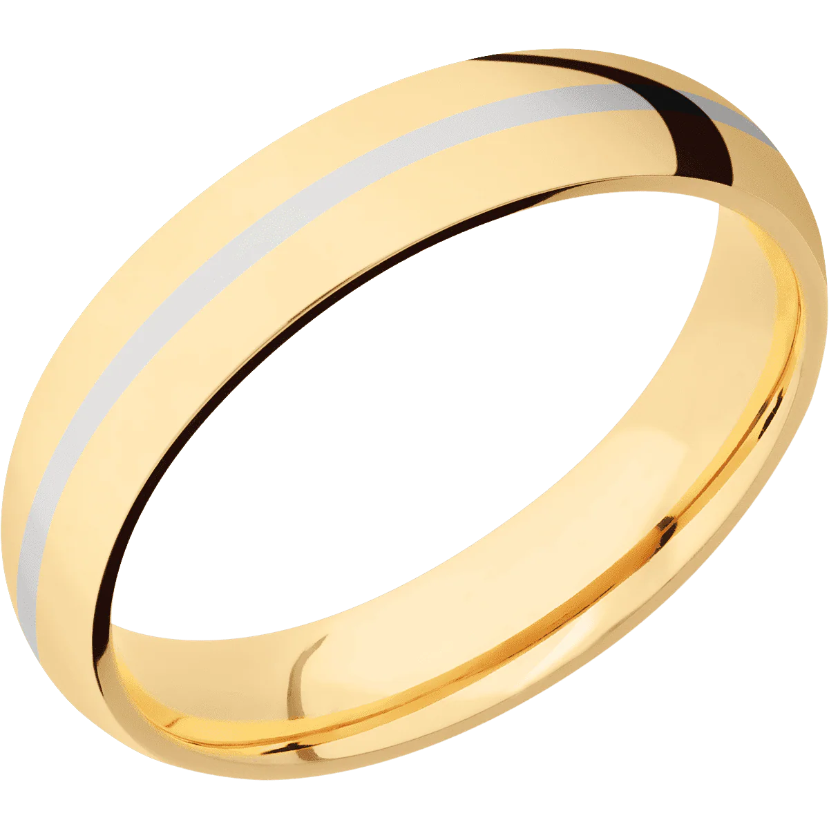 10K Yellow Gold + Polish Finish - Image 2