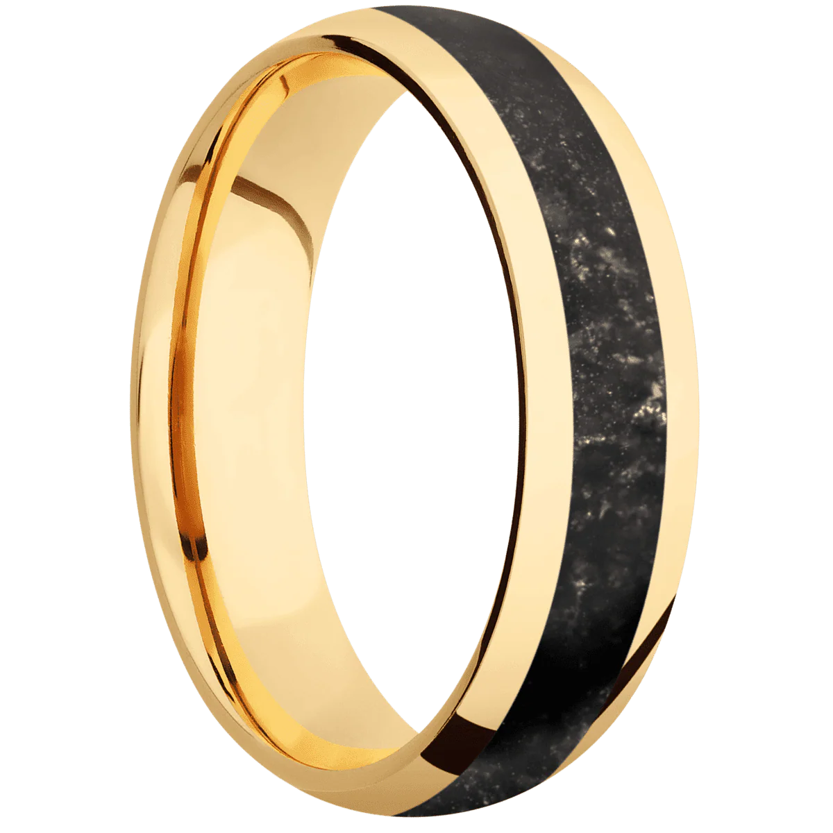 10K Yellow Gold + Polish Finish